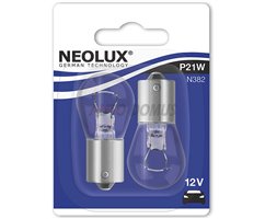 [26.N382-02B] BLISTER LAMP. NEOLUX P21W 12V21W BA15s [2 UN]