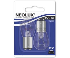 [26.N566-02B] BLISTER LAMP. NEOLUX P21/4W 12V21/4W BAZ15d [2 UN]