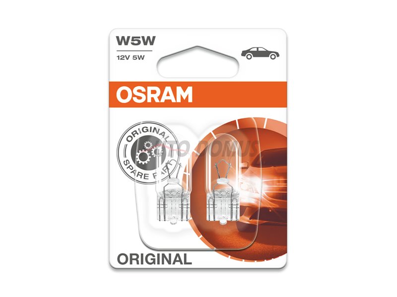 Kit 2 Lamps W5W 12V/5W OSRAM Original Line®