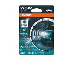[06.2825CBN-02B] Kit 2 Lamps W5W 12V/5W OSRAM Cool Blue Intense® NEXT GEN