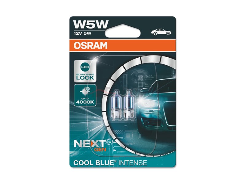 Kit 2 Lamps W5W 12V/5W OSRAM Cool Blue Intense® NEXT GEN