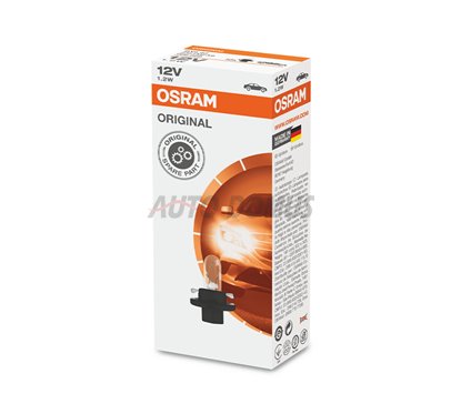 [06.2351MFX6] Kit 10 Lamps BX8.4d 12V/1.2W OSRAM Original Line®