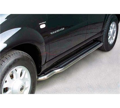 Side Steps Ssangyong Rexton 04-06 Stainless Steel W/ Platform