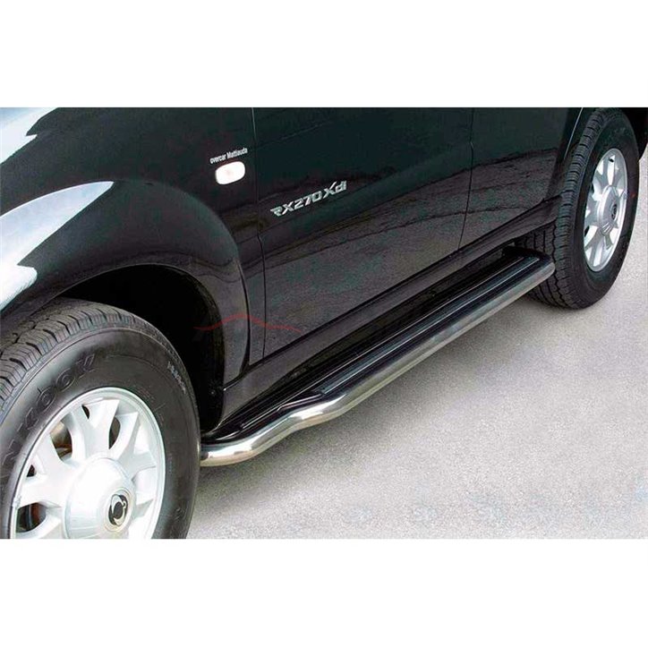Marche Pieds Ssangyong Rexton 04-06 Inoxydable Avec Plateforme