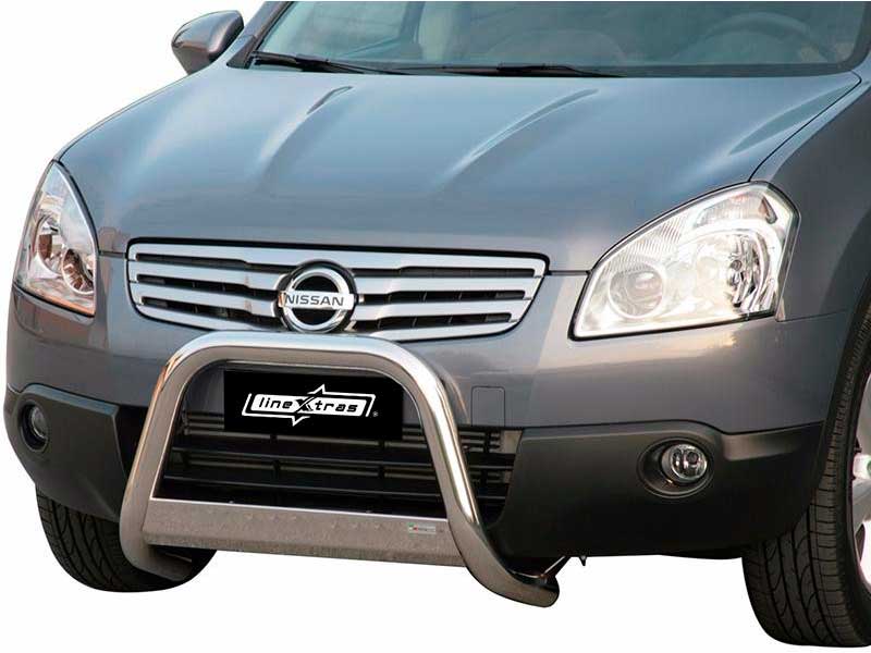 Big Bar U Nissan Qashqai +2 08-14 Inox C/ EC Big Bar U Nissan Qashqai +2 08-14 Inox C/ EC