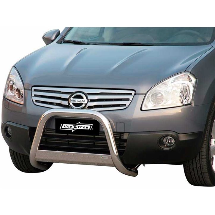 Big Bar U Nissan Qashqai +2 2008+ Inox C/ EC