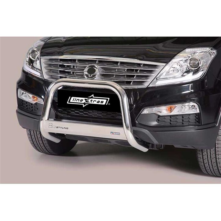 Big Bar U Ssangyong Rexton W 2013+ Inoxydable Avec EC