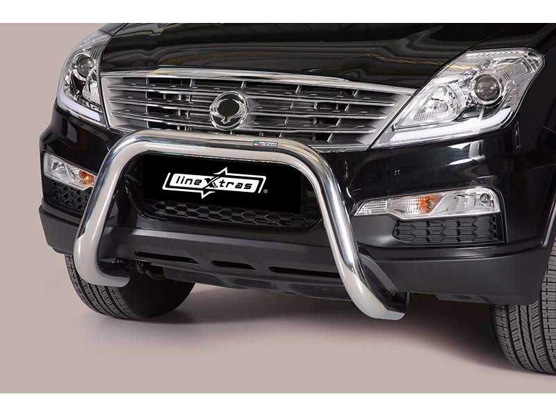 Big Bar U Ssangyong Rexton W 2013+ Inoxydable 76MM Avec EC Big Bar U Ssangyong Rexton W 2013+ Inoxydable 76MM Avec EC