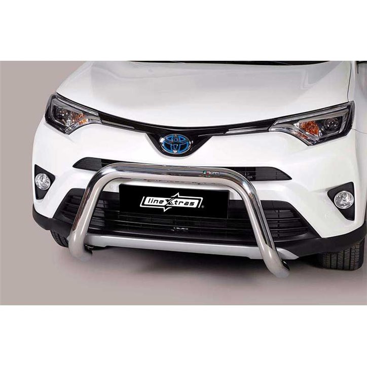 Big Bar U Toyota Rav 4 2016+ Inox 76MM C/ EC