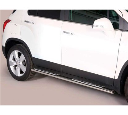 Side Steps Chevrolet Trax 2013+ Stainless Steel DSP