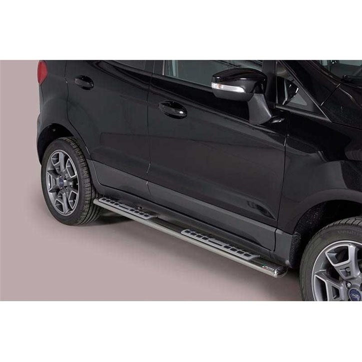 Side Steps Ford EcoSport 2014+ Stainless Steel DSP