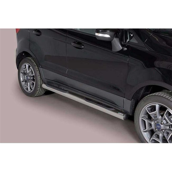 Side Steps Ford EcoSport 2014+ Stainless Steel Tube 76MM