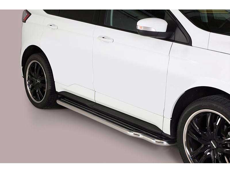 Side Steps Ford Edge 2016+ Stainless Steel W/ Platform Side Steps Ford Edge 2016+ Stainless Steel W/ Platform