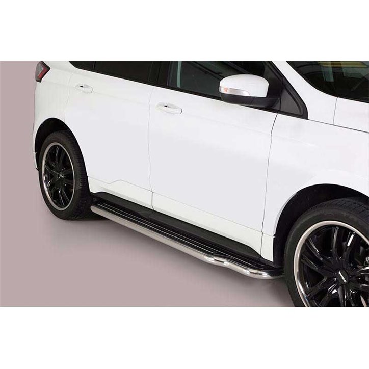 Side Steps Ford Edge 2016+ Stainless Steel W/ Platform