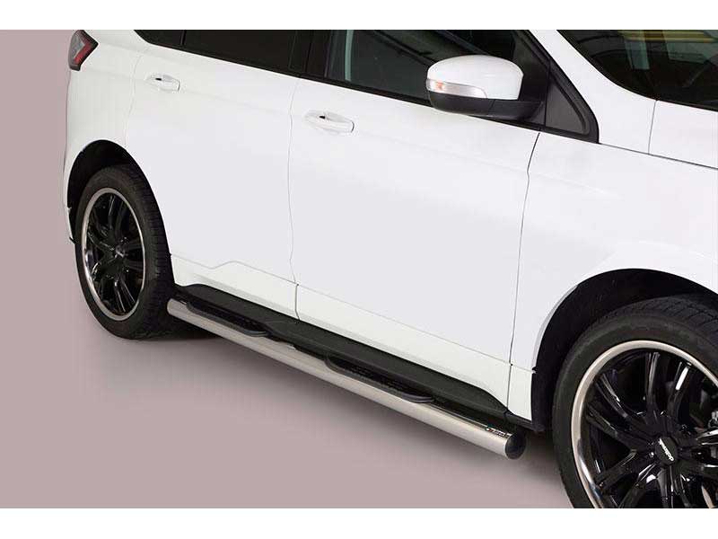 Side Steps Ford Edge 2016+ Stainless Steel Tube 76MM Side Steps Ford Edge 2016+ Stainless Steel Tube 76MM
