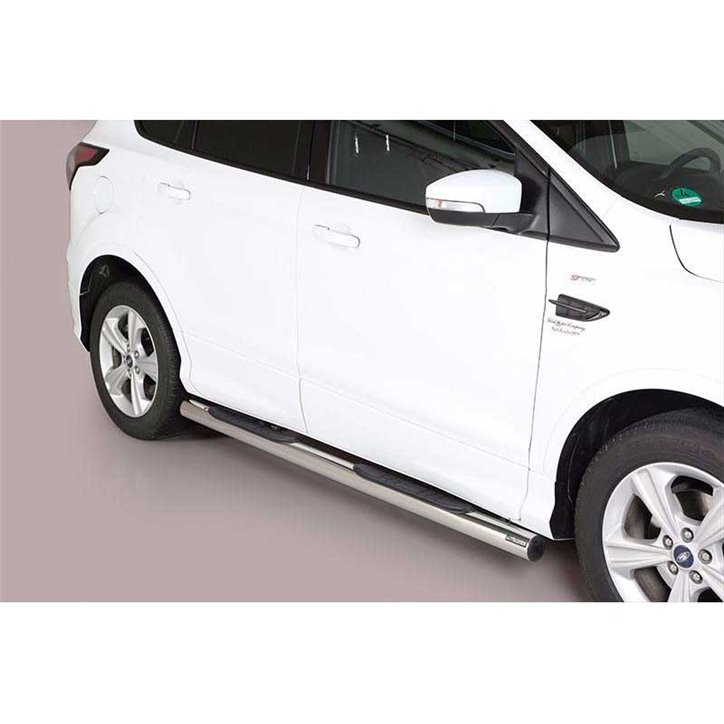 Estriberas Ford Kuga 2017+ Inox Tubo 76MM