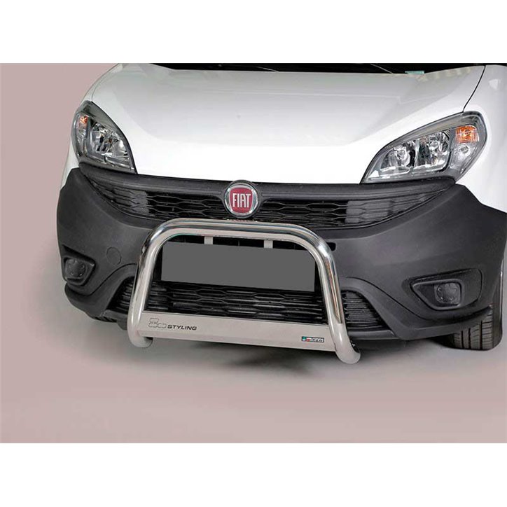 Big Bar U Fiat Doblo 2015+ Stainless Steel W/EC