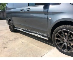Estribos Mercedes-Benz V-Class 2014+ Inox DSP