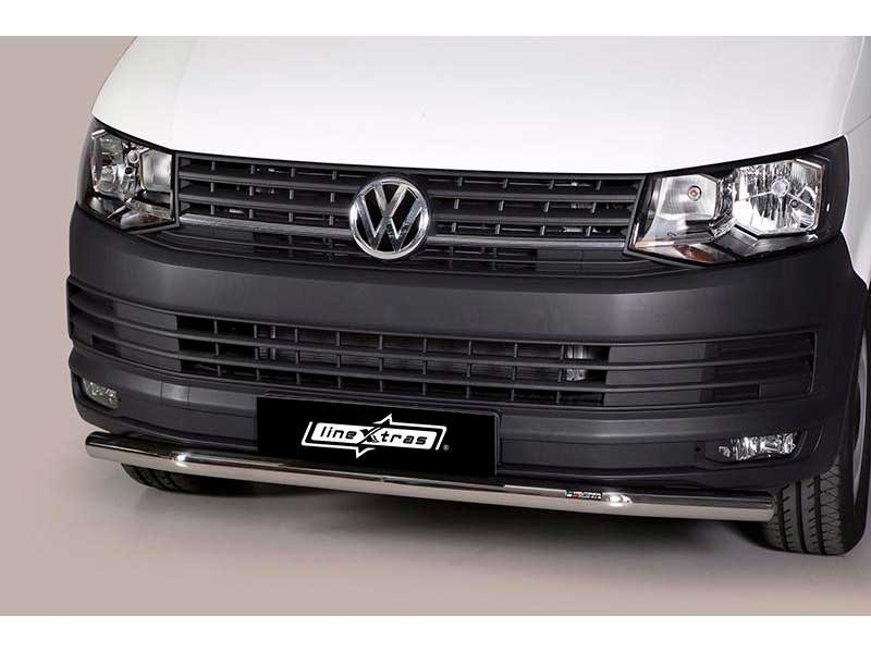 Front Protection VW T6 2015+ SWB Stainless Steel 63?? Front Protection VW T6 2015+ SWB Stainless Steel 63??