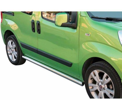 Side Protections Fiat Fiorino 2008+ Stainless Steel Tube 63MM