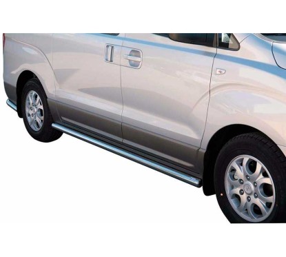 Side Protections Hyundai H1 Wagon 2008+ Stainless Steel Tube 63MM