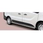 Side Protections Opel Vivaro SWB 2014+ Stainless Steel Oval Side Protections Opel Vivaro SWB 2014+ Stainless Steel Oval
