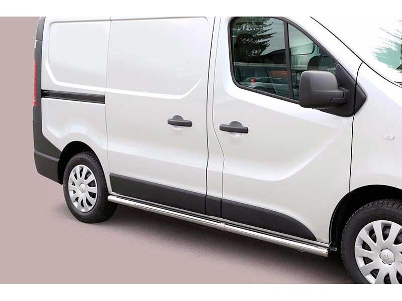 Side Protections Opel Vivaro SWB 2014+ Stainless Steel Tube 63MM Side Protections Opel Vivaro SWB 2014+ Stainless Steel Tube 63MM