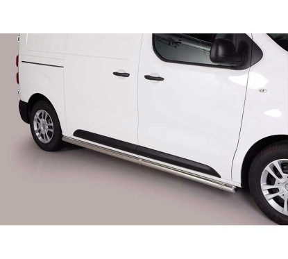 Side Protections Peugeot Expert MWB 2016+ Stainless Steel Tube 63MM