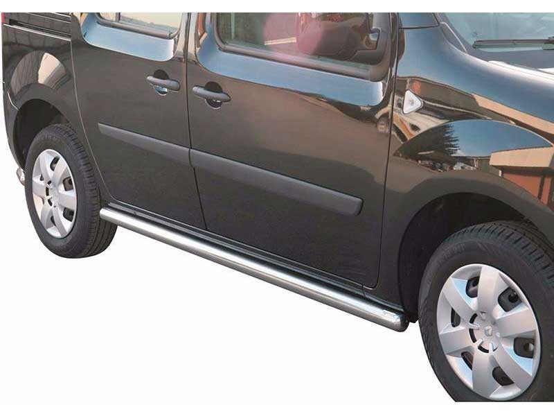 Side Protections Renault Kangoo 2008+ Stainless Steel Tube 63MM