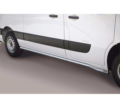 Side Protections Renault Master 2010+ Stainless Steel Tube 63MM