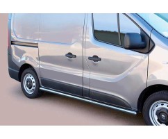 Protections Latérales Renault Trafic L1 2014+ Inoxydable Tube 63MM