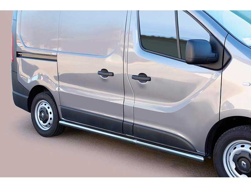 Side Protections Renault Trafic L1 2014+ Stainless Steel Tube 63MM Side Protections Renault Trafic L1 2014+ Stainless Steel Tube 63MM