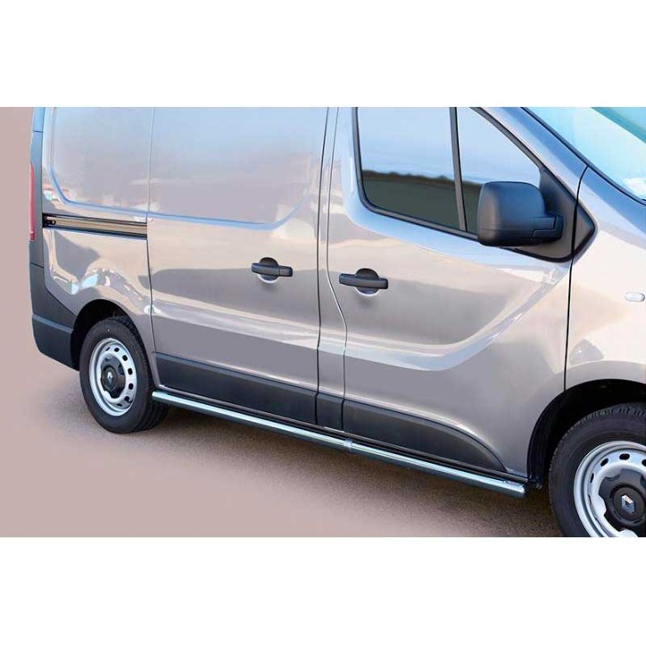 Side Protections Renault Trafic L1 2014+ Stainless Steel Tube 63MM