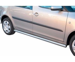 Side Protections Skoda Roomster 2007+ Stainless Steel Tube 63MM