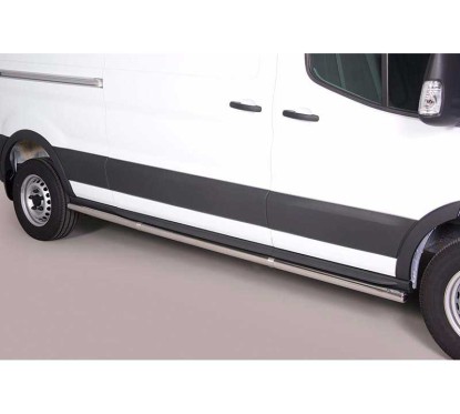 Side Protections Ford Transit 2014+ Stainless Steel Tube 63MM