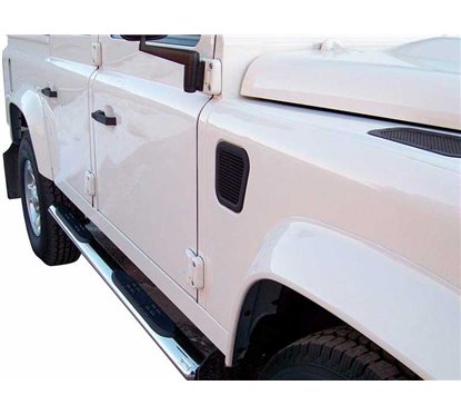Side Steps Land Rover Defender 110 Stainless Steel GPO
