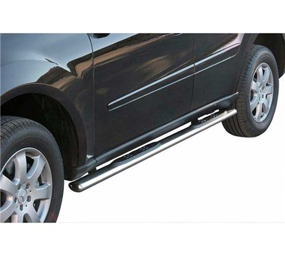 Side Steps Mercedes-Benz ML 06-12 Stainless Steel GPO
