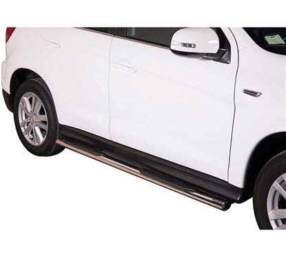 Side Steps Mitsubishi ASX 2010+ Stainless Steel GPO