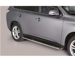 Side Steps Mitsubishi Outlander 13-15 Stainless Steel GPO