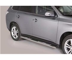 Side Steps Mitsubishi Outlander 13-15 Stainless Steel DSP
