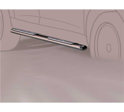 Side Steps Nissan Pathfinder 05-11 Stainless Steel DSP