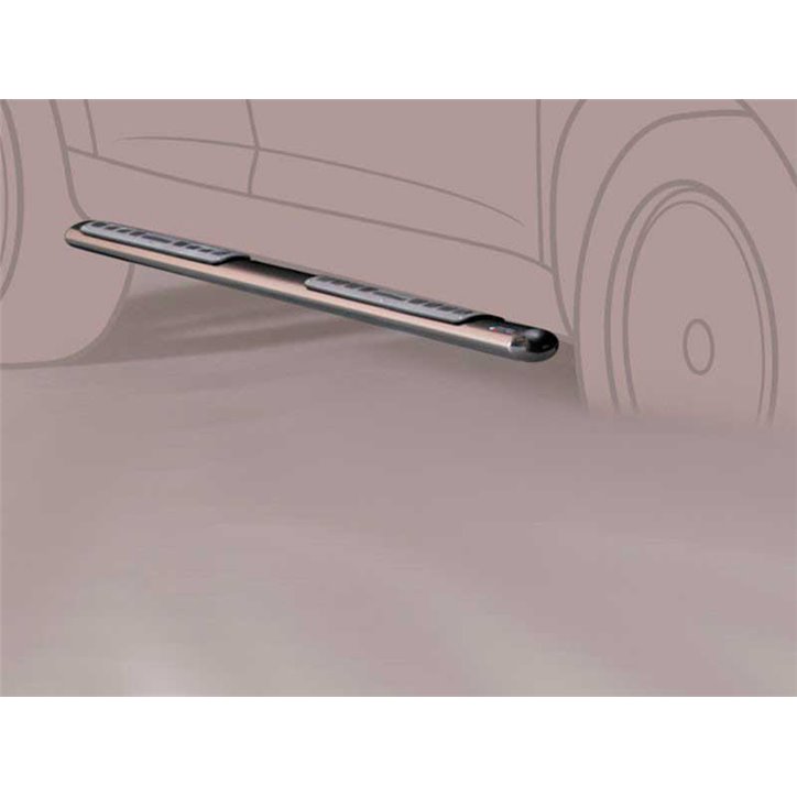 Estriberas Nissan Qashqai 07-10 Inox DSP
