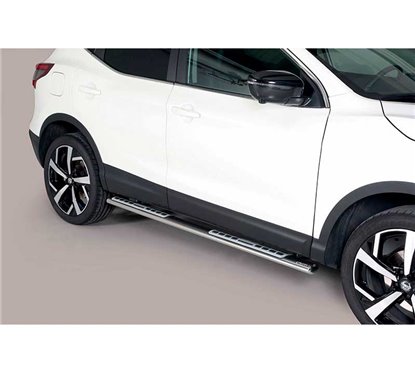 Side Steps Nissan Qashqai 2014+ Stainless Steel DSP