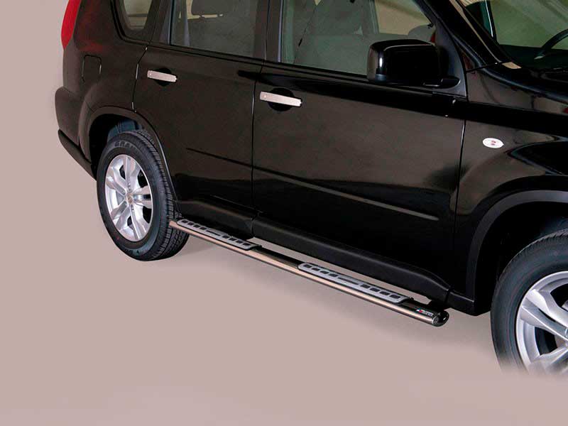 Estribos Nissan X-Trail 11-14 Inox DSP Estribos Nissan X-Trail 11-14 Inox DSP