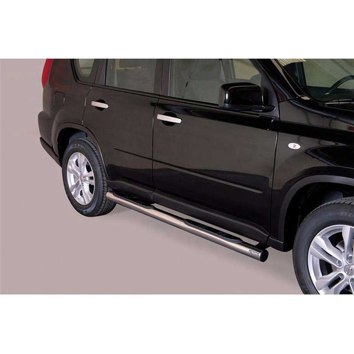 Estriberas Nissan X-Trail 11-14 Inox Tubo 76MM
