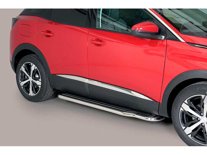 Marche Pieds Peugeot 3008 2016+ Inoxydable Avec Plateforme Marche Pieds Peugeot 3008 2016+ Inoxydable Avec Plateforme