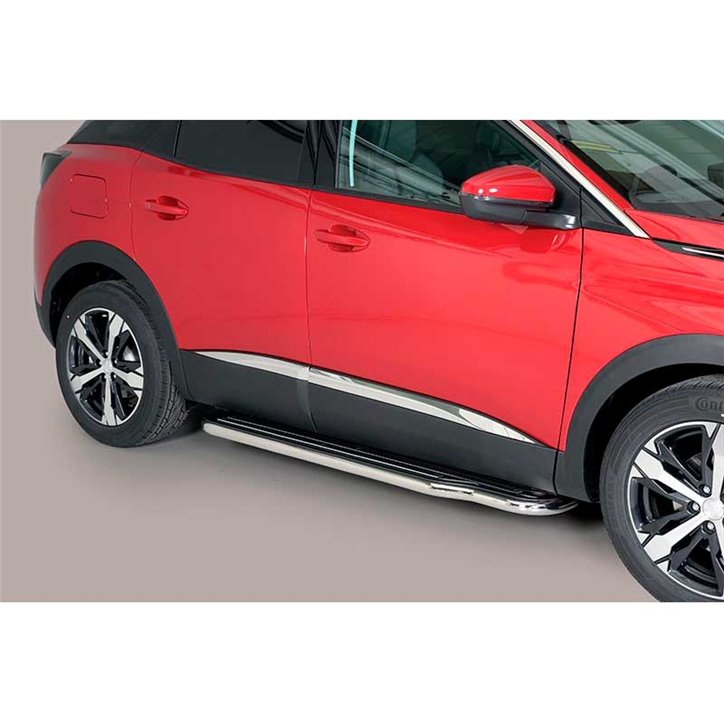 Marche Pieds Peugeot 3008 2016+ Inoxydable Avec Plateforme