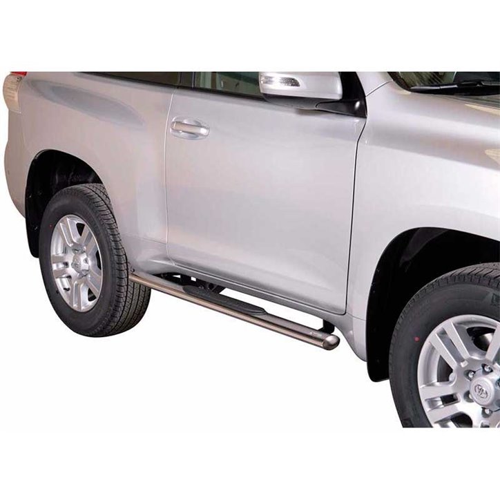 Estribos Toyota Land Cruiser 150 2009+ 3P Inox GPO