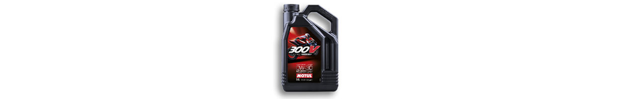 Motul motorcycle lubricants, sprays and cleaning accessories